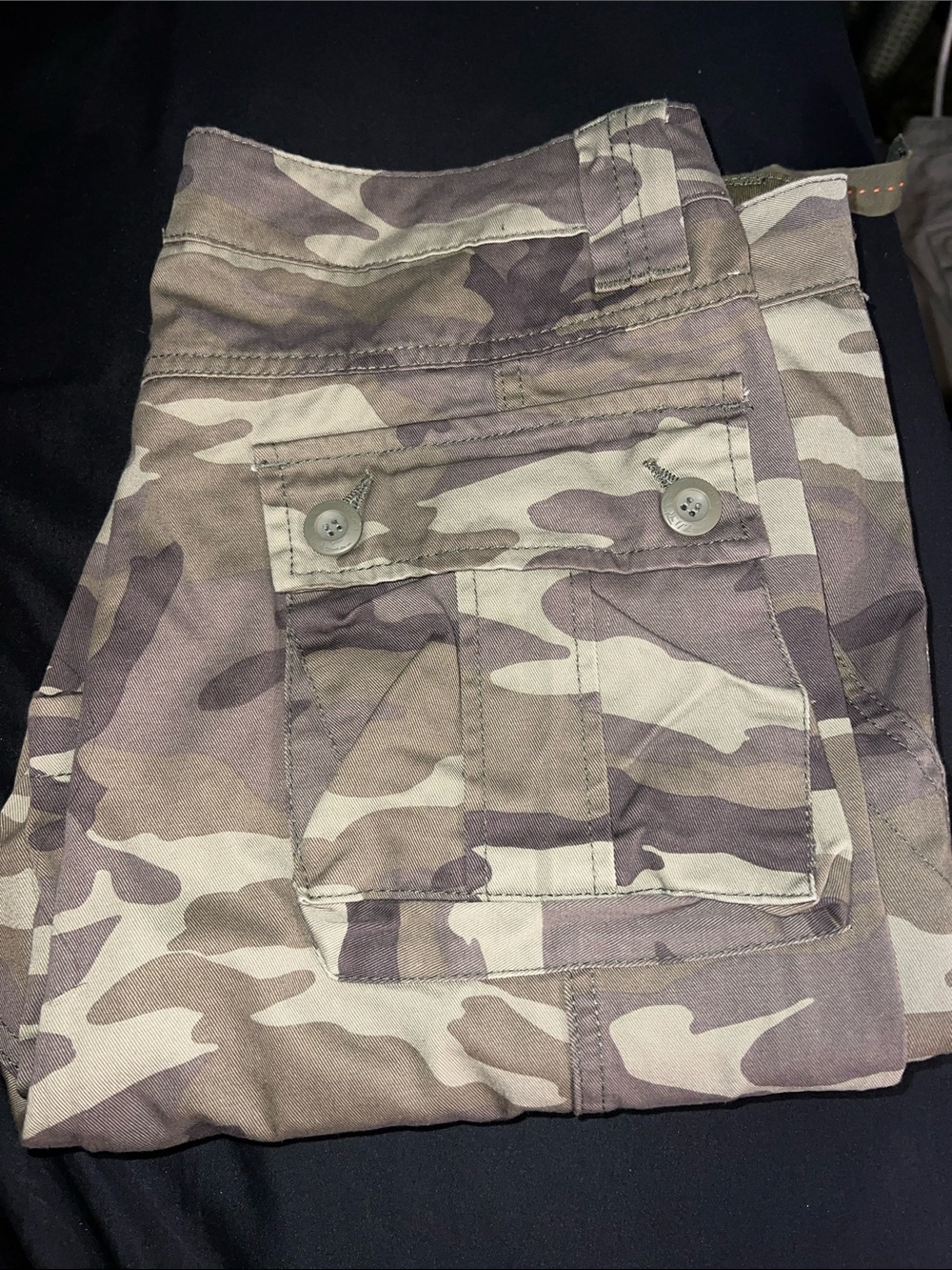 Match Men's Olive and Brown Camo Shorts